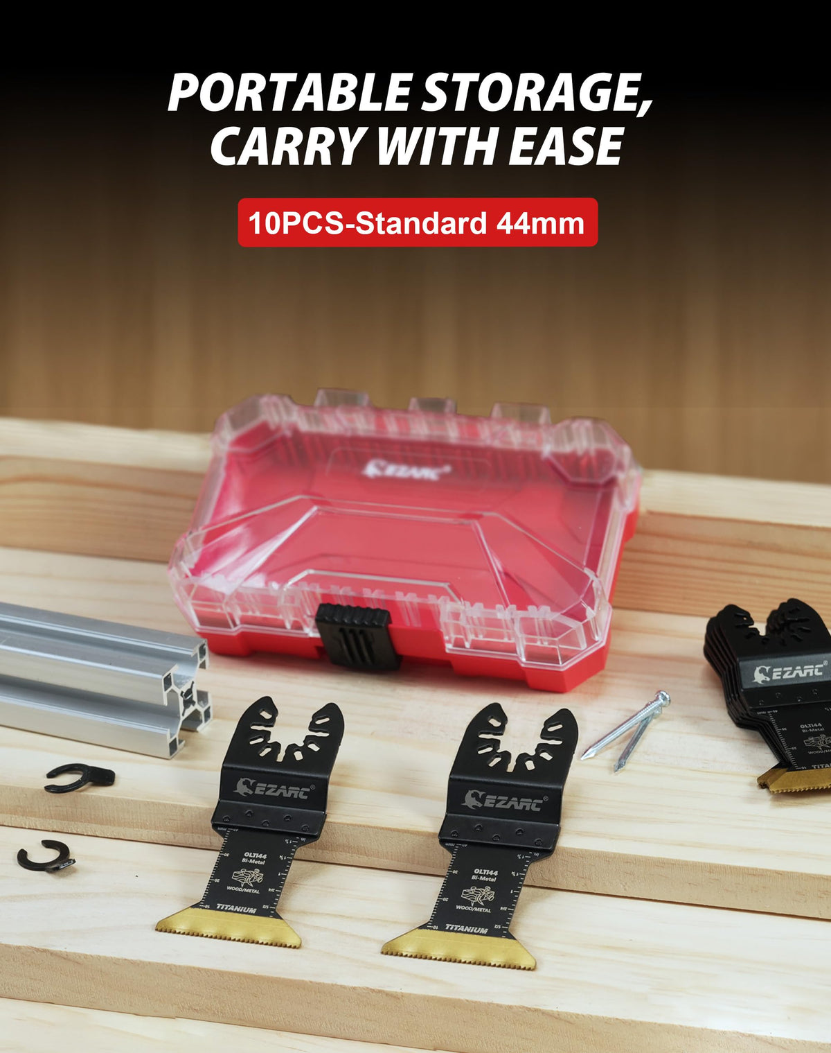 EZARC heat resistance display conveys durability during demanding tasks.