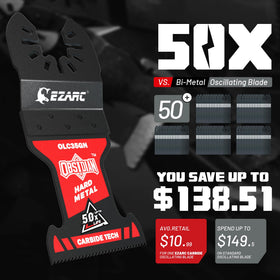 EZARC universal compatibility with oscillating tools across common brands