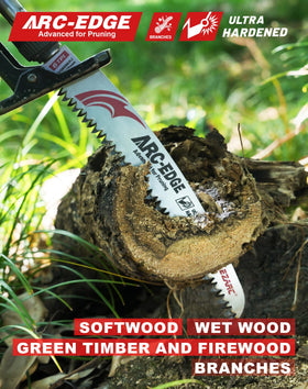 EZARC universal shank compatibility confirms fit with major saw brands.