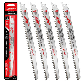 EZARC wood pruning blade 9-inch cleans through branches for efficient yard work.