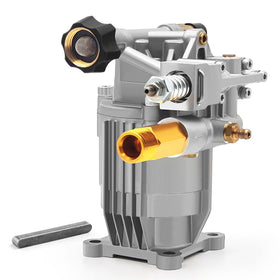 EZJOB 3100PSI pump side view highlights durable aluminum body for corrosion resistance