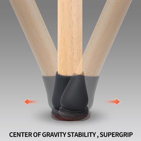Ezprotekt chair leg caps are a simple, low-profile floor care upgrade.