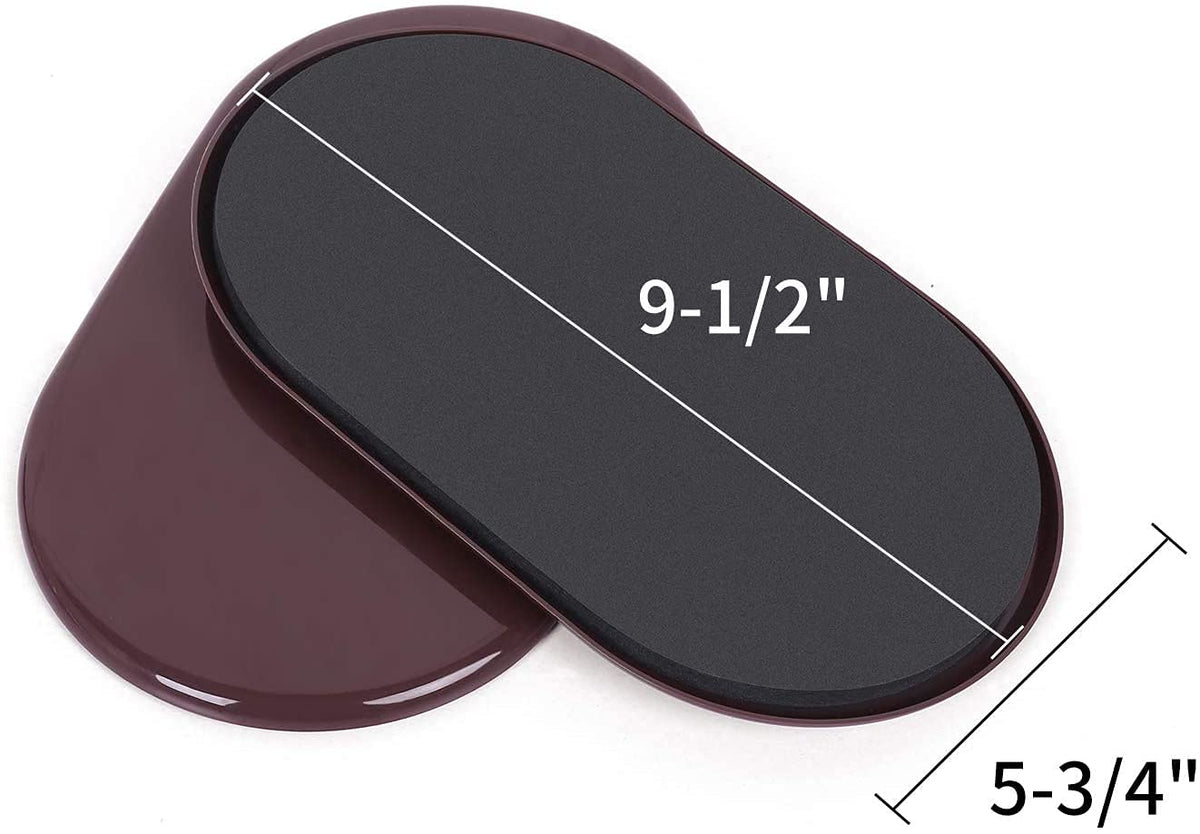 Ezprotekt brown sliders with EVA grip prevent slipping and floor damage.