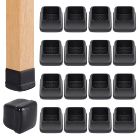 Ezprotekt chair leg sliders on carpet provide smooth, quiet movement for dining chairs