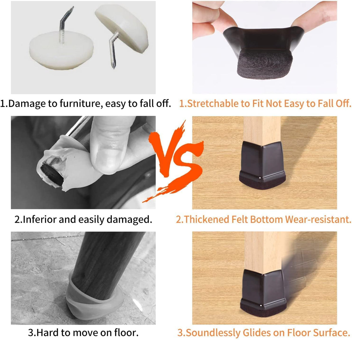 Ezprotekt easy slip on installation illustrates tool-free application