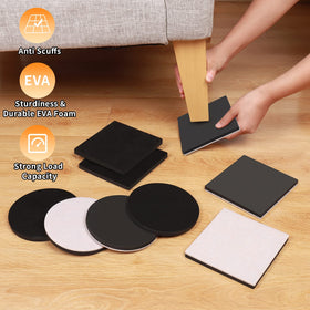 Ezprotekt durable EVA foam and felt provide smooth, scratch-free gliding.