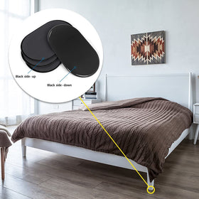 Ezprotekt sofa and dresser slides on carpet preserve floors during shifts.