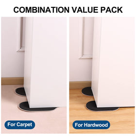 Ezprotekt heavy-duty plastic and felt sliders shield floors during moving.
