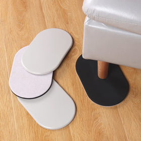 Ezprotekt large furniture sliders for carpet surfaces help move couches quietly.