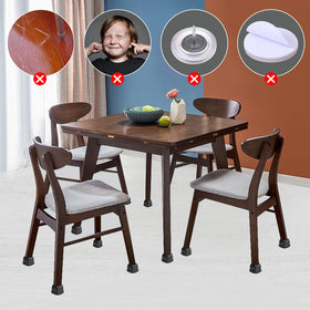 Ezprotekt reduces noise and friction on wooden surfaces.