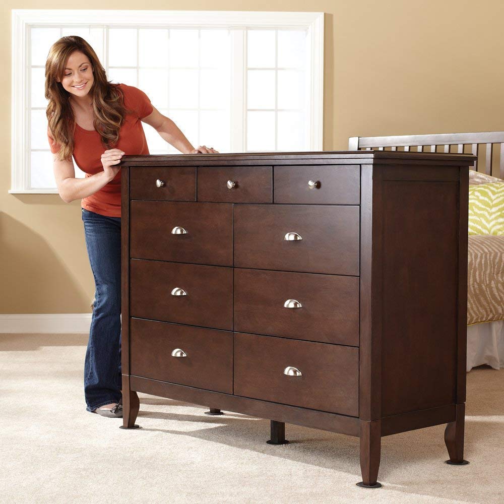 Ezprotekt push-pull sliders help glide bulky items with minimal effort.