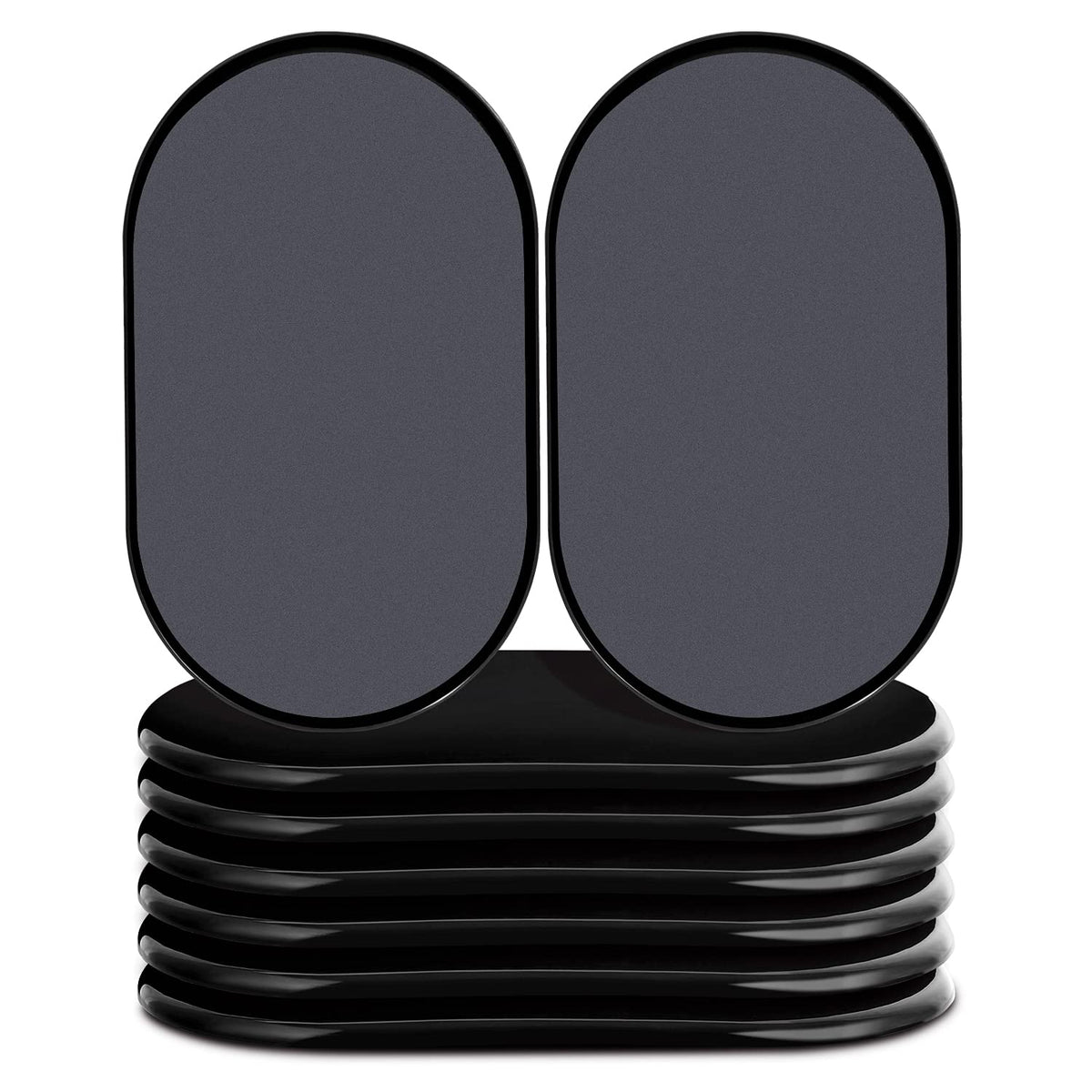 Ezprotekt eight-pack furniture sliders on carpet ready for easy, damage-free moving.