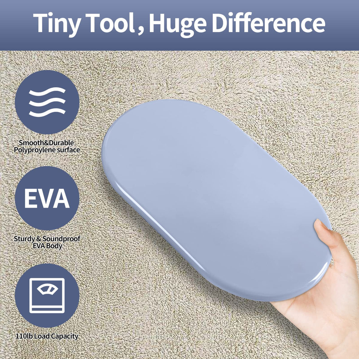Ezprotekt file cabinet slider protects carpet while moving heavy pieces.