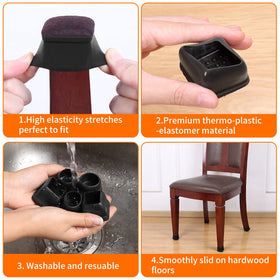 Ezprotekt slip-on design demonstrated for quick, tool-free setup.
