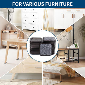 Ezprotekt simple setup under furniture legs for immediate protection.