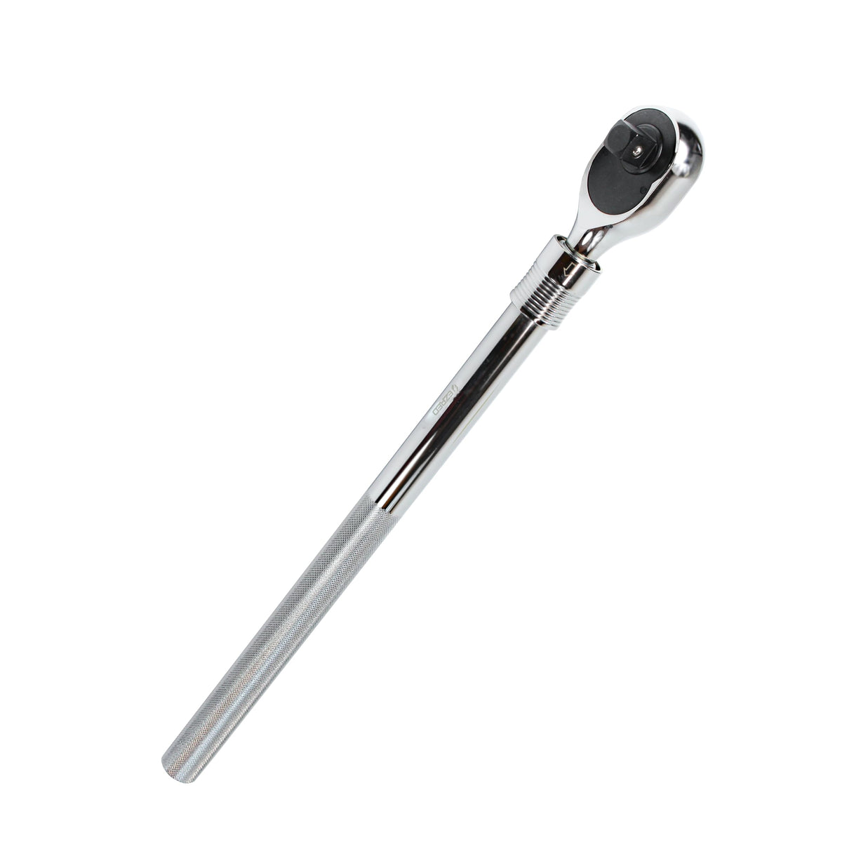 EZRED 3/4-inch extendable ratchet in extended position for hard-to-reach bolts.