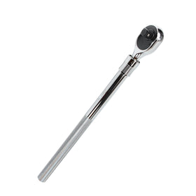 EZRED 3/4-inch extendable ratchet in extended position for hard-to-reach bolts.