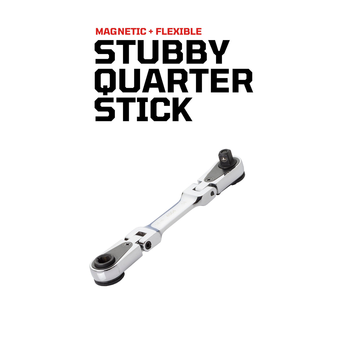 EZRED 4S04 shows 180 degree flex heads enabling multi angle access to stubborn bolts.