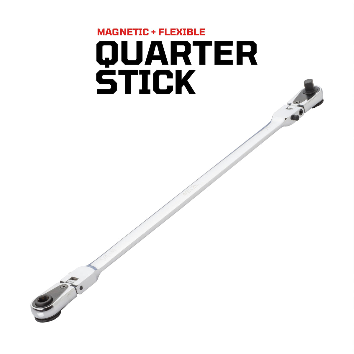 EZRED 4S12L magnetic bit drive secured for quick bit changes
