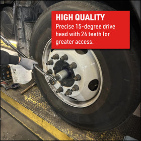 EZRED reinforced steel telsecoping locking shaft boosts durability.