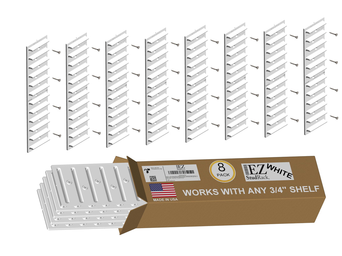 EZStudRack USA-made brackets reflect small-business craftsmanship.