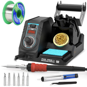 EZTOOLS 926LED V1 main unit with integrated temperature control for precise soldering.