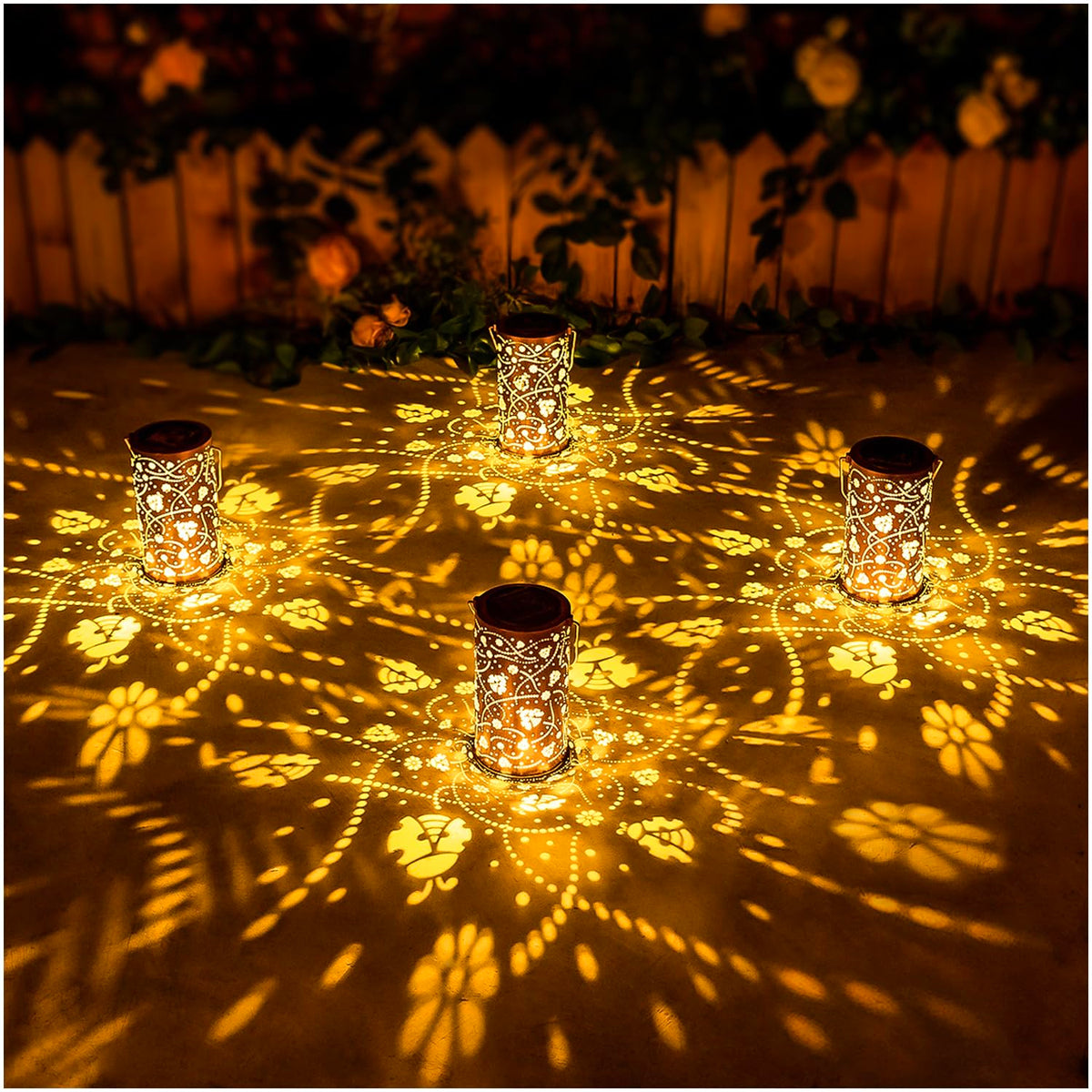 Solar-powered operation reduces energy use while lighting evenings.