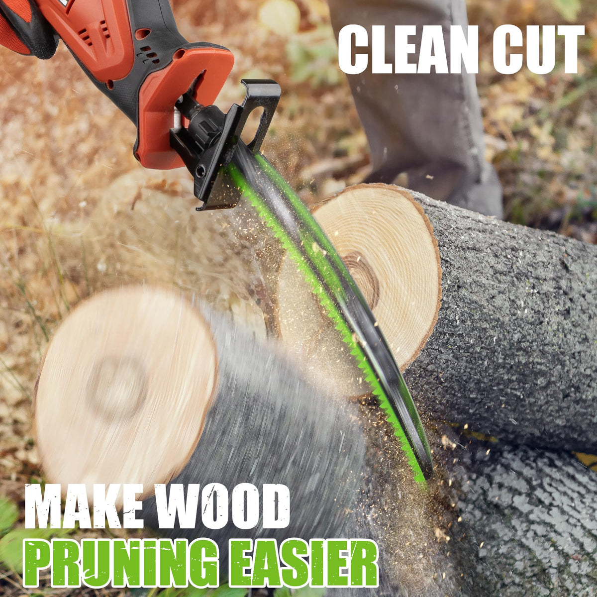 EZUVITA blade ideal for pruning dry and wet wood up to 180 mm
