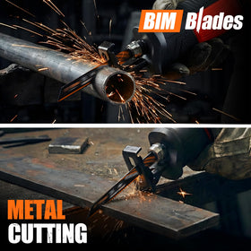 EZUVITA metal blades, 6-inch 18 TPI, for smoother, precise metal cuts.