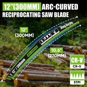 EZUVITA pruning blades in branch-cutting action for precise trimming.