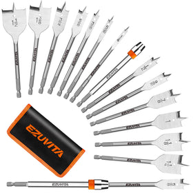 EZUVITA spade bit set: full collection for precise woodworking drilling