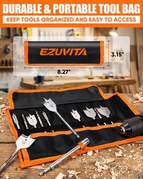 EZUVITA roll-up pouch keeps bits organized and portable