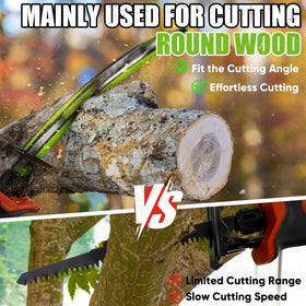 EZUVITA triple-ground teeth enable faster, cleaner wood cuts.