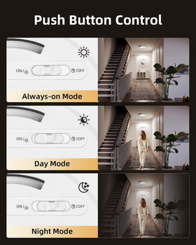 EZVALO 10,000 mAh battery powers long-lasting auto mode illumination.