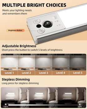 EZVALO 120-lumen soft white LED for clear task lighting.