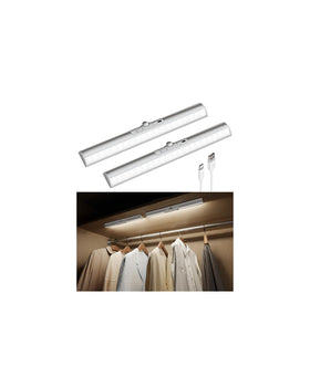 EZVALO 15-inch motion closet light with rotatable sensor brightens entryways clearly.