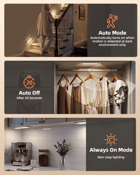 EZVALO 3 color temperatures switchable for warm natural and cool light.