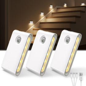 EZVALO motion sensor night light on wall guiding hallway visibility
