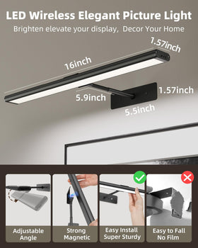 EZVALO 4800mAh battery powering cordless light for extended use.