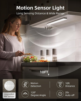 EZVALO 62 LEDs kitchen lighting for bright, even illumination