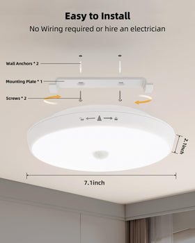 EZVALO closet or hallway lighting ideal for dark spaces.