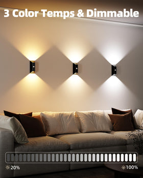 EZVALO color temperature 3000K for warm ambience