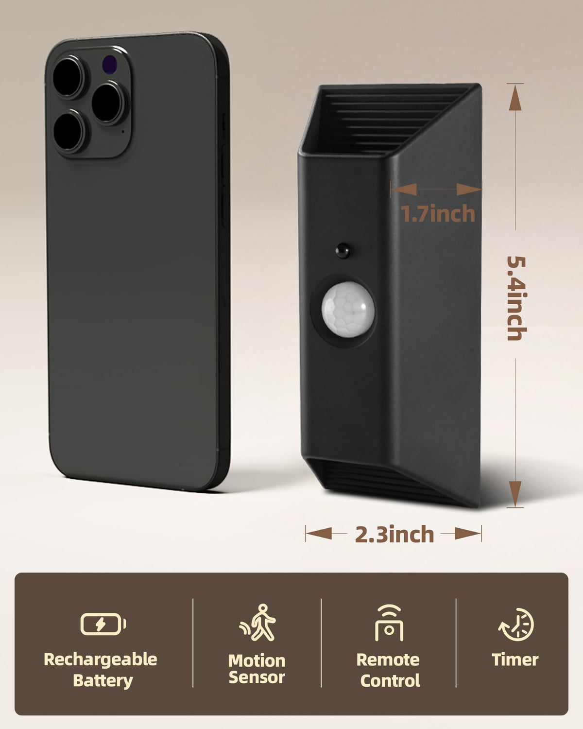 EZVALO color temperature 6500K for cool clear visibility