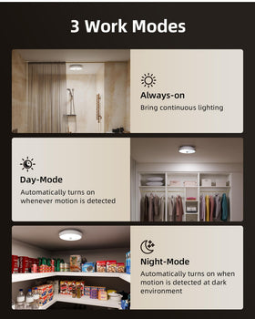 EZVALO Day/Night motion sensing detects activity up to 16 feet.