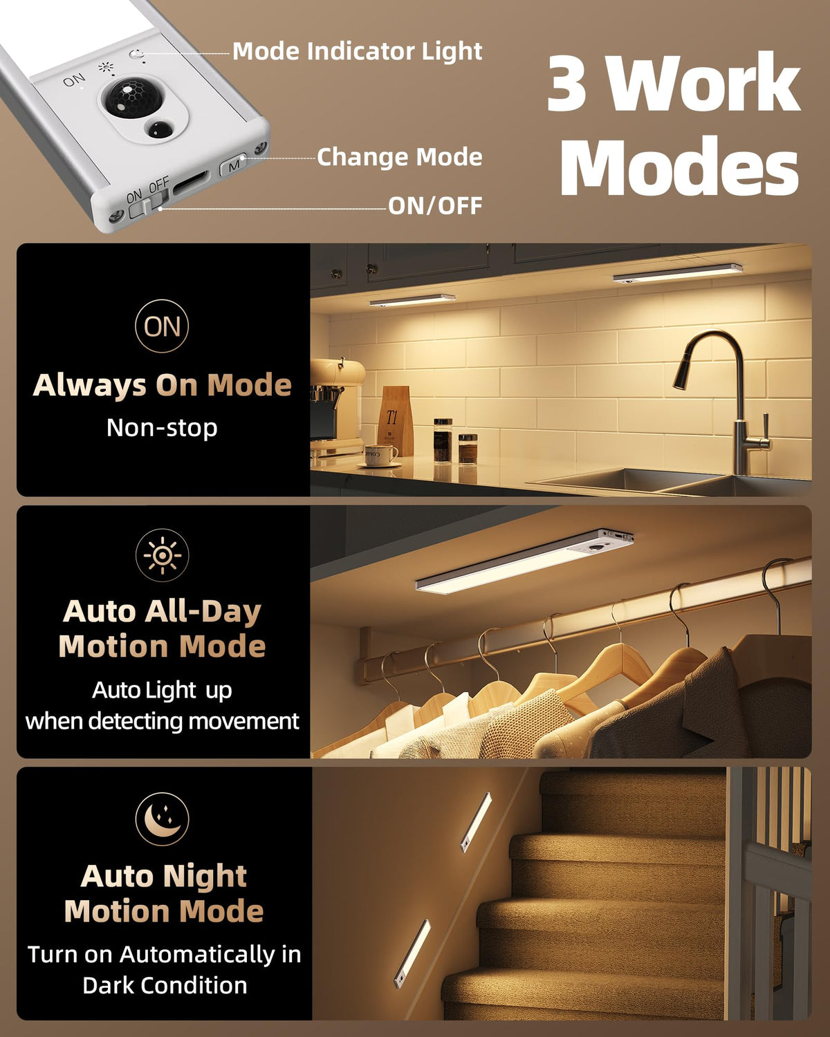 EZVALO dimmable brightness from 20 to 100 percent