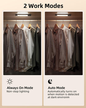 EZVALO dimmable brightness allows precise task lighting.