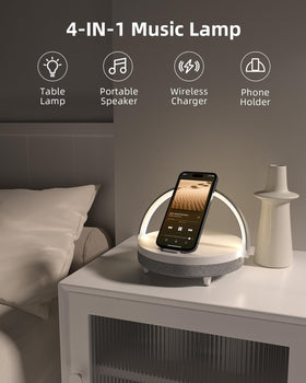 EZVALO dimmable night light with touch control creates cozy ambience.