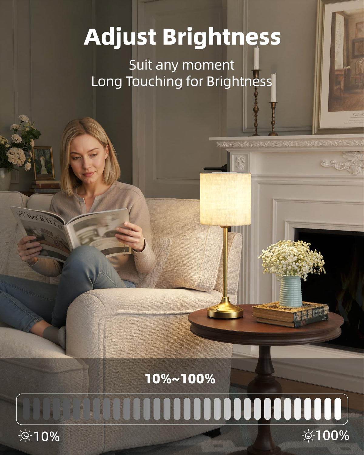 EZVALO dining room accent light creating intimate mood