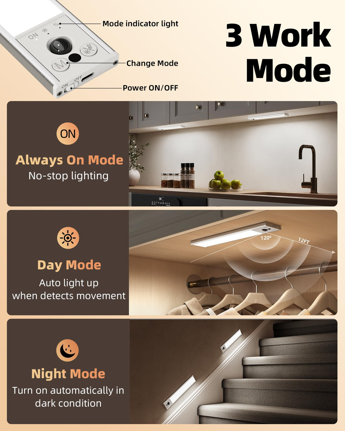 EZVALO magnetic mounting for quick, tool-free installation