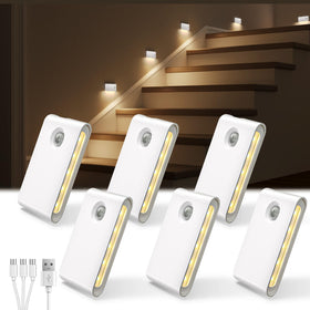 EZVALO motion sensor night light for stairs providing hands-free navigation